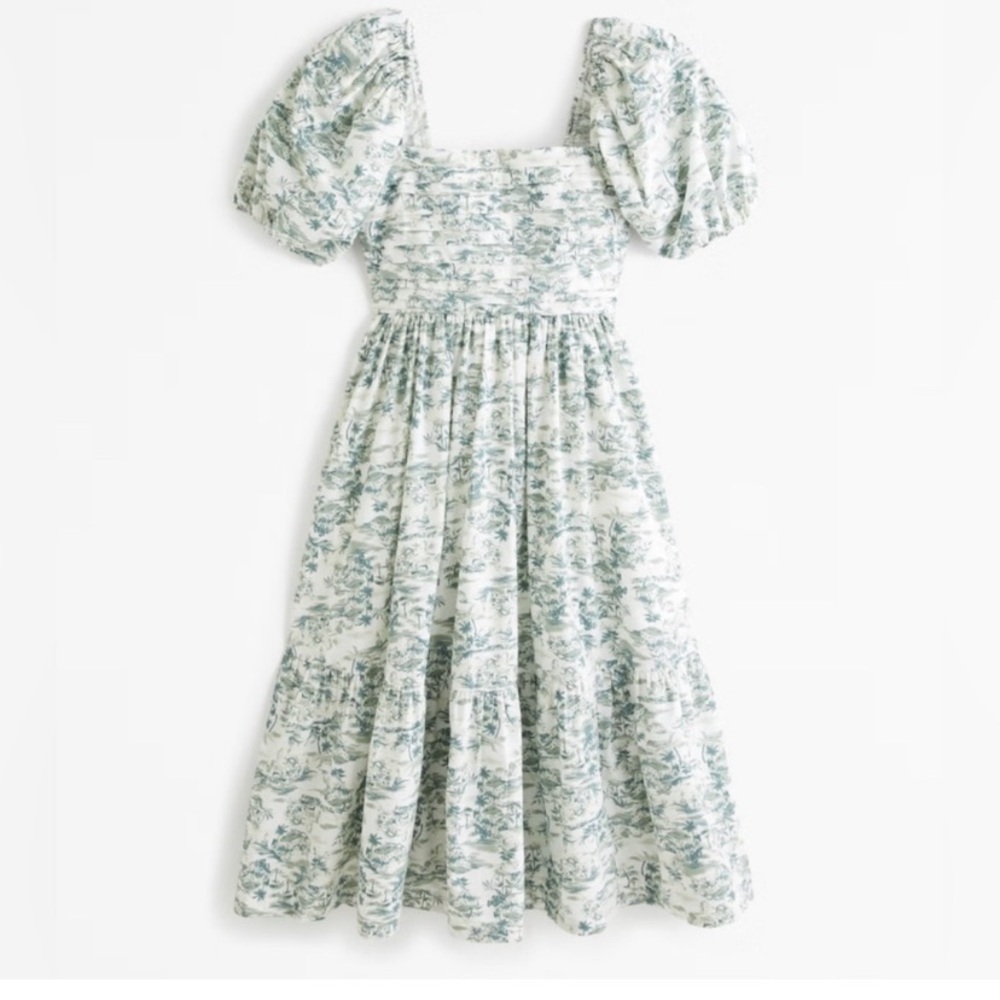 Abercrombie Emerson Poplin Puff Sleeve